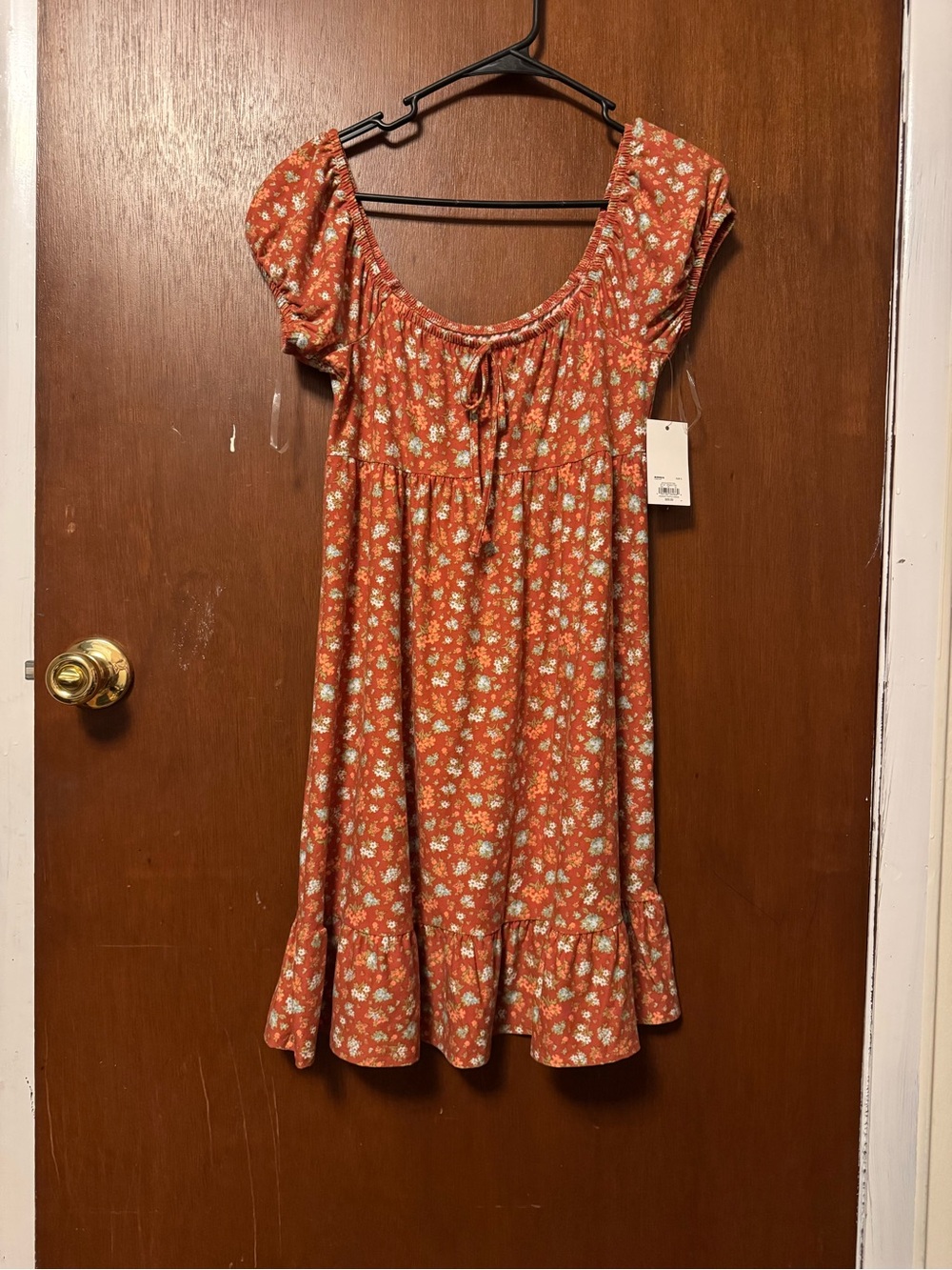 Cute Boho Short Sleeve Sundress